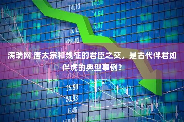 满瑞网 唐太宗和魏征的君臣之交，是古代伴君如伴虎的典型事例？